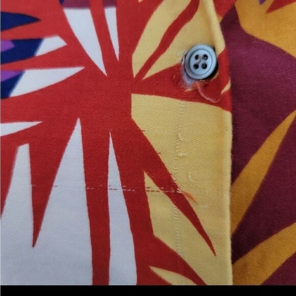 Ellen Tracy vintage 90's retro funky button up shirt - Picture 4 of 5